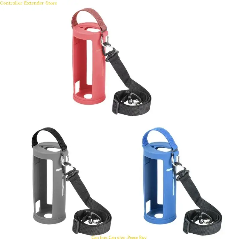 

Sturdy Protective Case Cover with Carabiner Hook Strap for UE Boom 3 Speaker