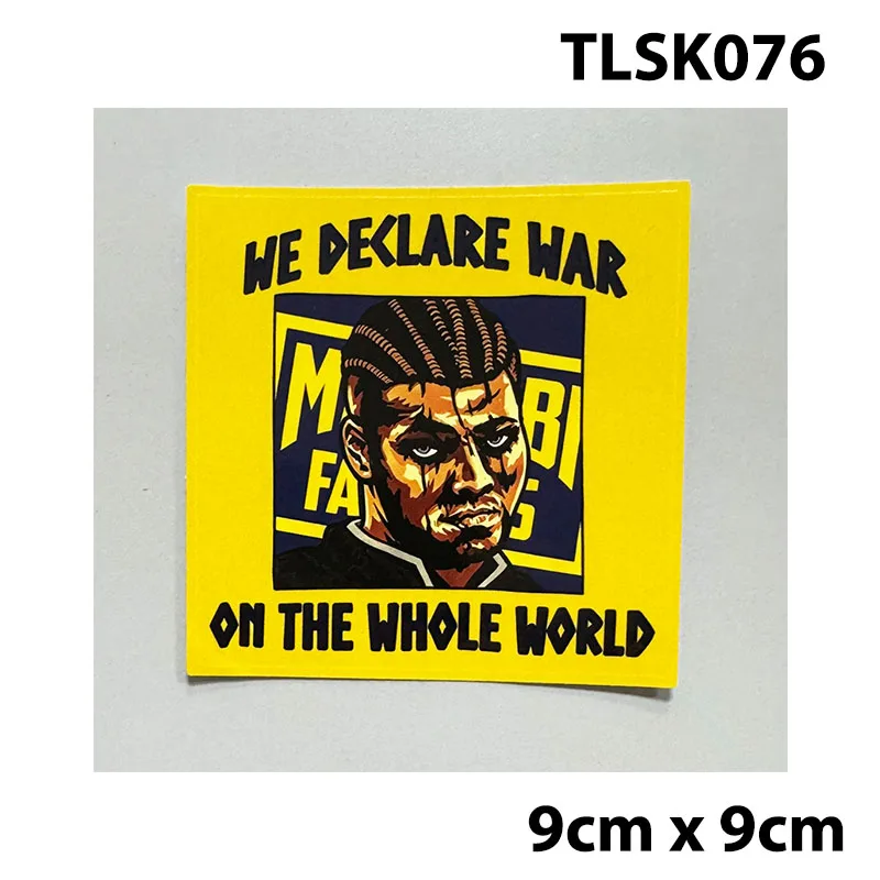 20 types 9*9cm 8*12cm 7*15cm MTA Maccabi Fanatics We come from Tel Aviv The Gate 11 Stikers for Bag Cup Wall Fridge TLSK076-85