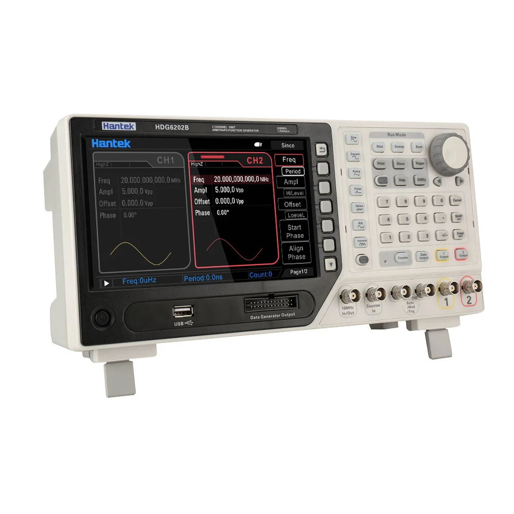 HDG6082B Hantek 80MHz Dual Channel Lab Use Function Signal Generator Arbitrary Waveform Generator