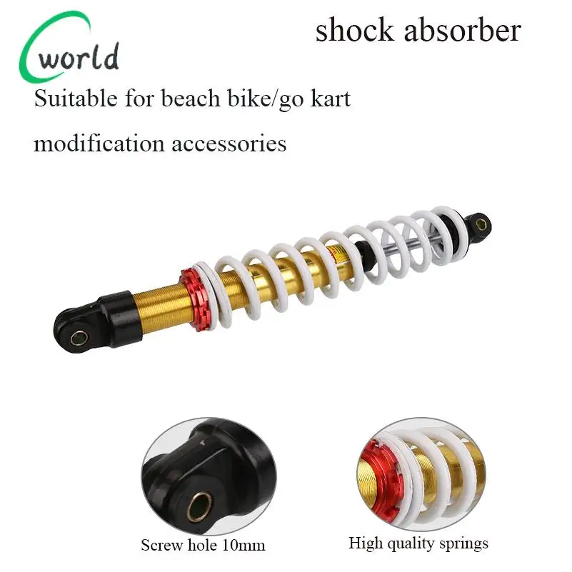 

Suitable for Motorcycle Shock Absorbers 400mm Rear Shock Absorber Suitable for ATV UTV Kart Rear Shock Absorber Suspension