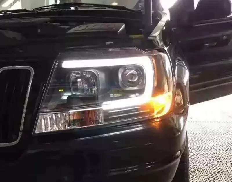 

Car Head lamp Led Headlight for Jeep Grand Cherokee 99-05 DRL Daytime Running Light Turn signal