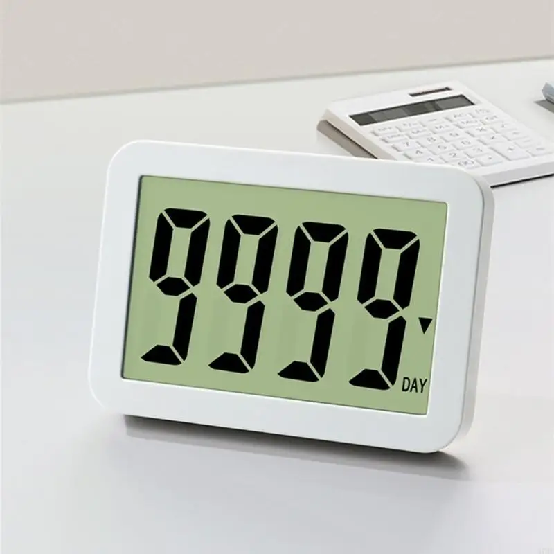 37ME 9999 jours minuterie numérique chronomètre électronique avec magnétique pour maison