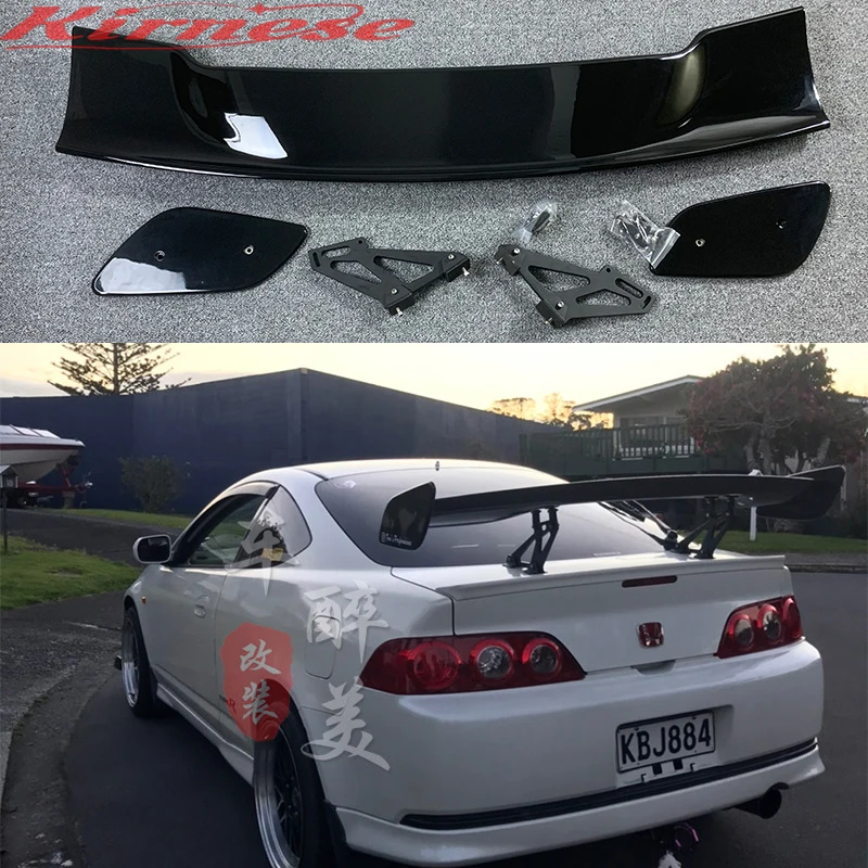 For Honda Accord CL7 CL8 CL9 ABS Plastic Material Unpainted Color Rear Roof GT Spoiler Wing Trunk Lip Boot Cover