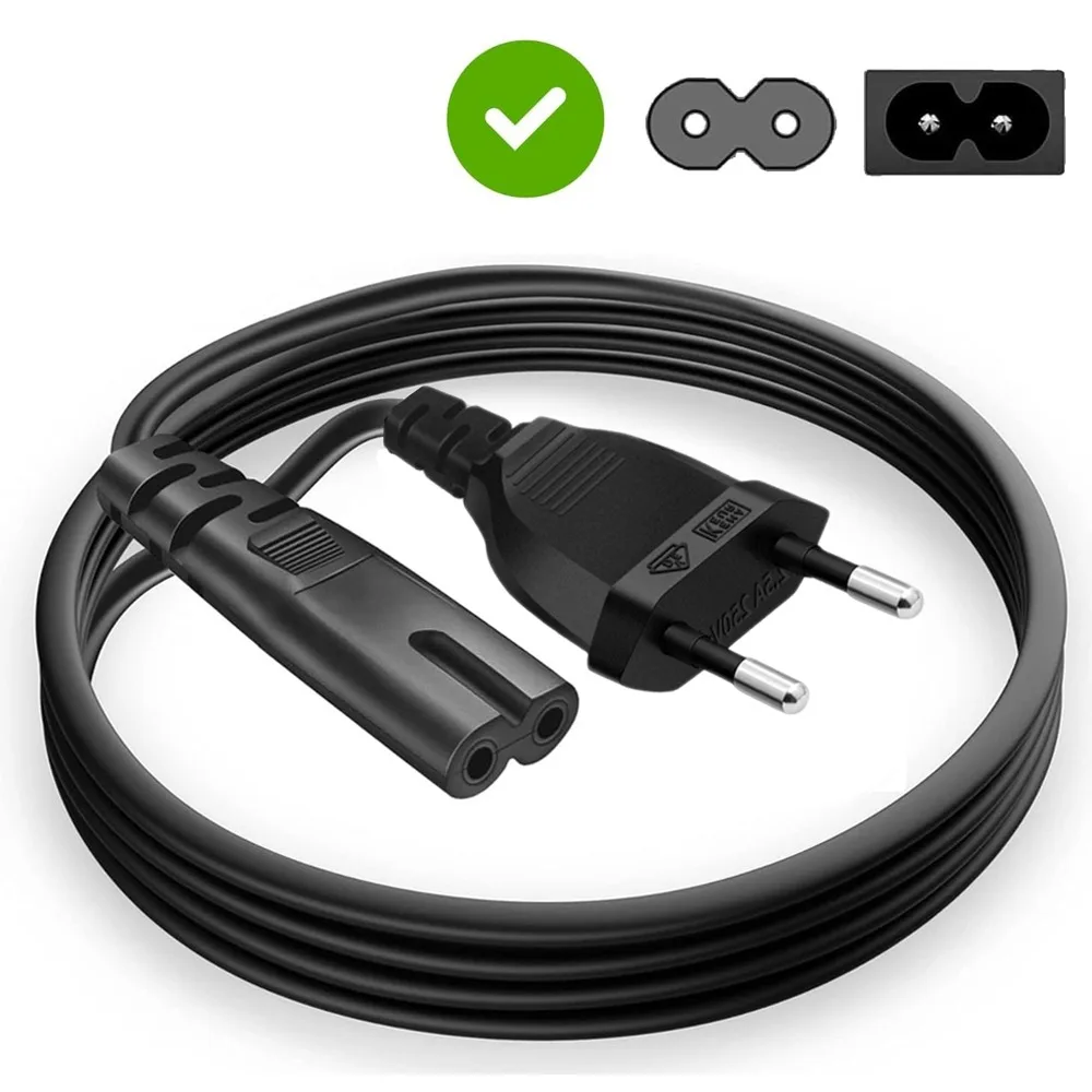 Eu Power Cable 2Pin…