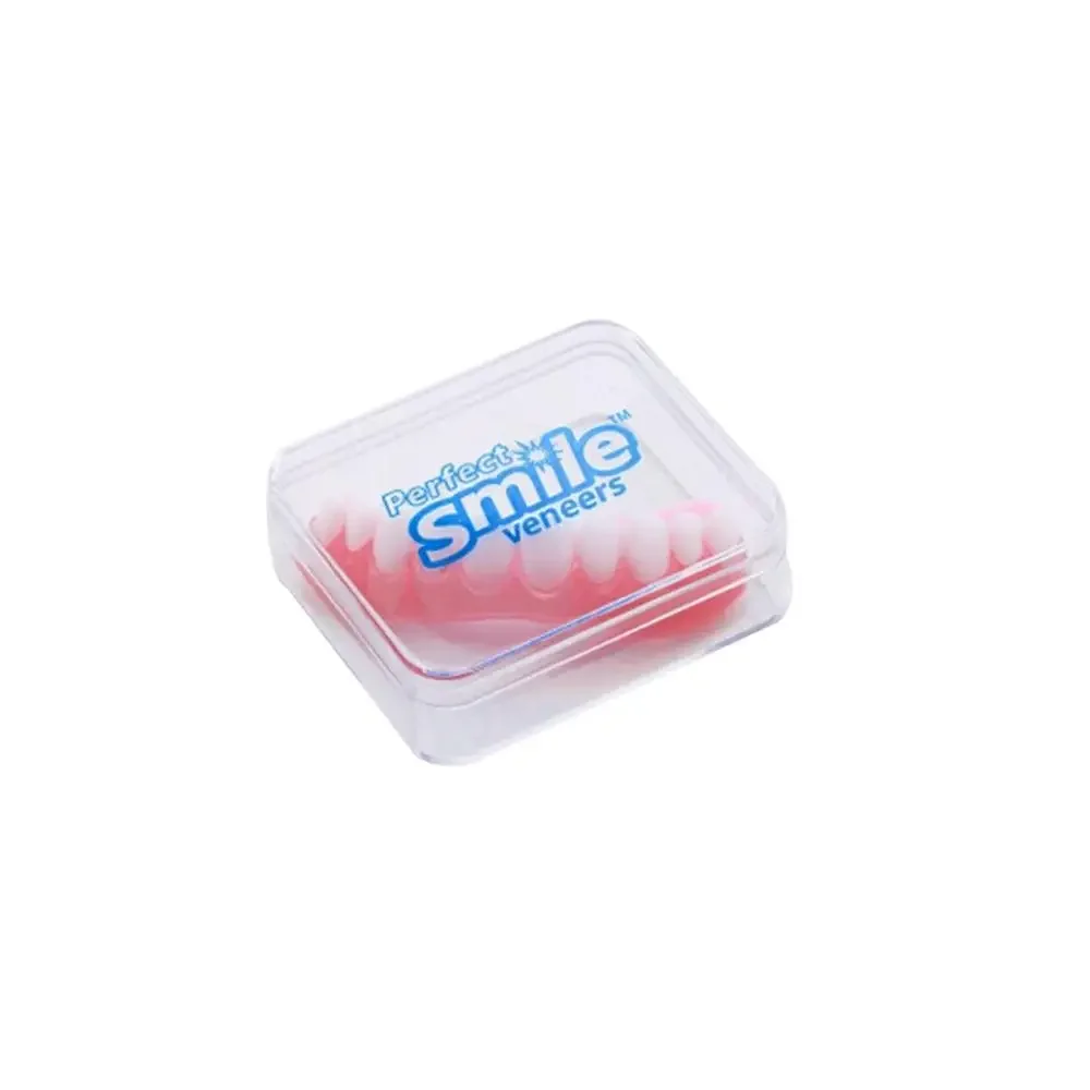 Blanchiment des dents en Silicone, facettes de prothèse dentaire flexible, ajustement parfait, Correction des dents, Simulation du piège dentaire, dents supérieures