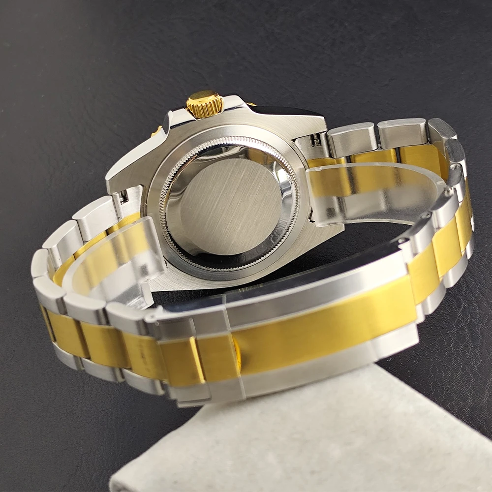 20mm Hochwertiges GMT-Uhrenarmband aus Stahl, Herren-Uhrenzubehör, Ersatzarmband, passend für GMT-Gehäuse, Faltschließe, Uhrenteil – Detail 3