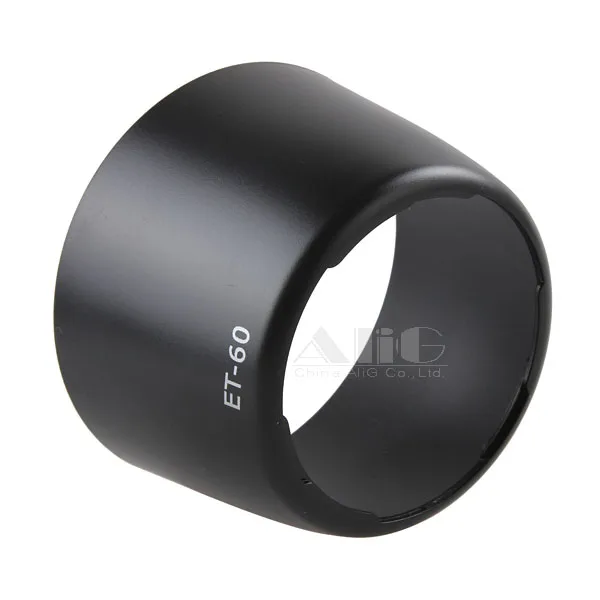 Camera Lens Hood ET-60 Fits for EF-S 55-250mm f/4-5.6 IS II / EF 75-300mm f/4-5.6 III USM 58mm Lens Accessories