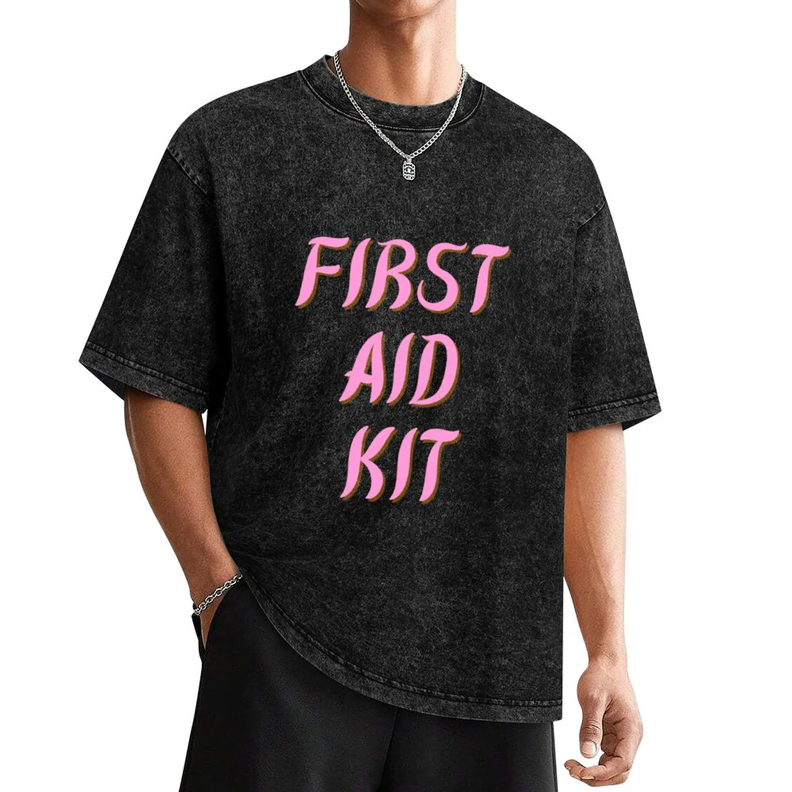 First Aid Kit T-Shirt Short sleeve tee shirts graphic tees shirts graphic tee men clothings