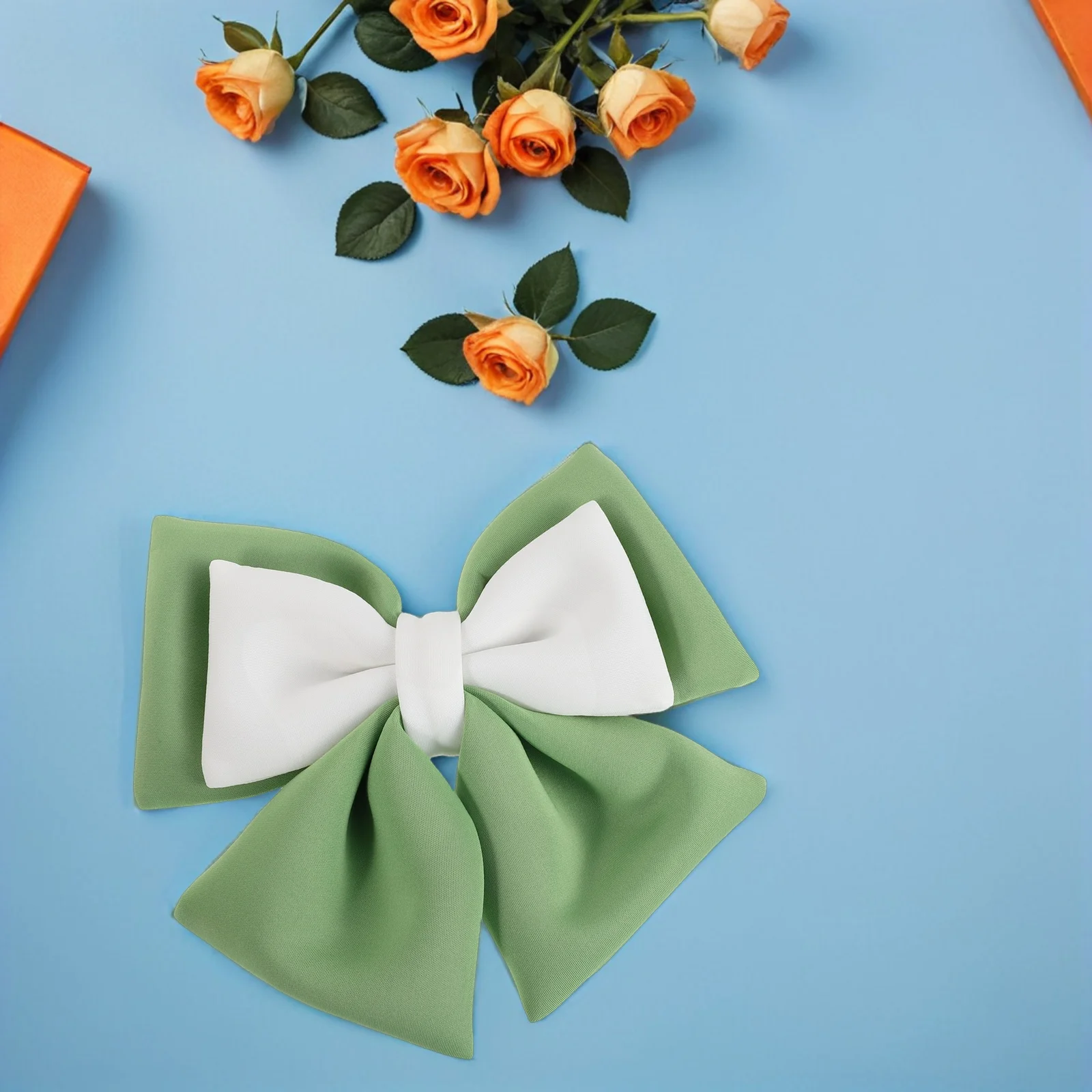 

Large Fabric Car Decoration Fashionable Accessories For Women Removable Motorcycle Bow - Wedding Big Car