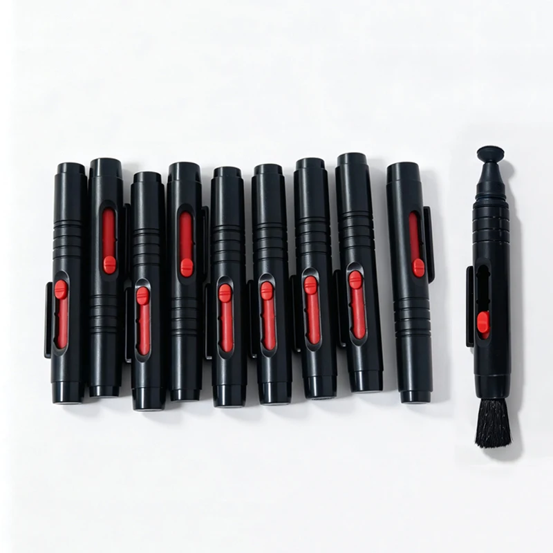 Image of 1-10 Stück Objektiv-Reinigungsstift mit Einziehbarer Weicher Bürste für DSLR-Kameraobjektive, Filter, Sensor und Bildschirm