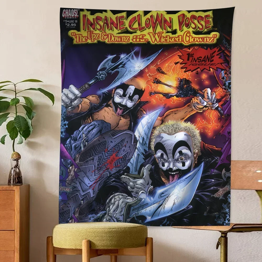 نسيج معلق على الجدار المجنون ، نسيج ماندالا الملونة ، ورقة الهيبي ، رخيصة ، بوهيمية