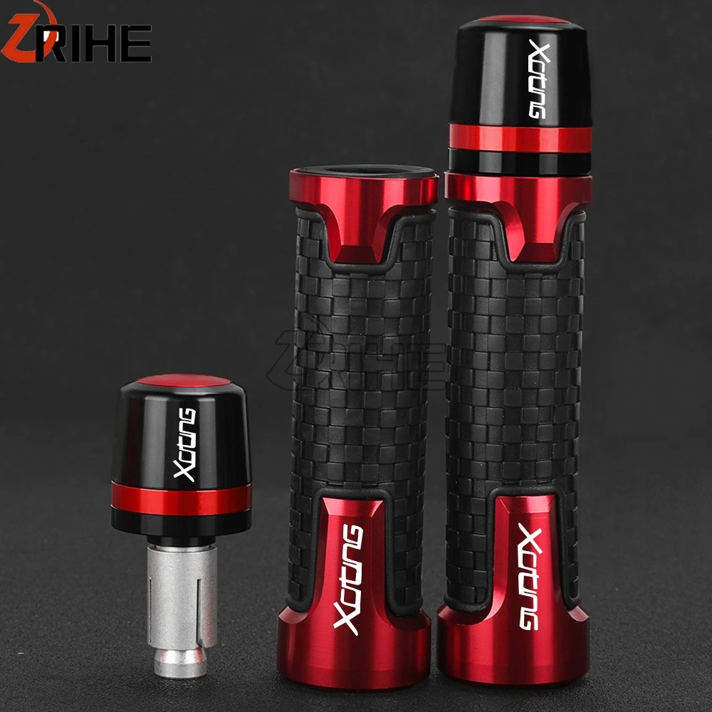 

FOR KYMCO K-XCT 125 300 XCITING 250/300/400 Downtown 125/200/300/350 Motorcycle 7/8"22MM Handlebar Grips Handle Bar Cap End Plug