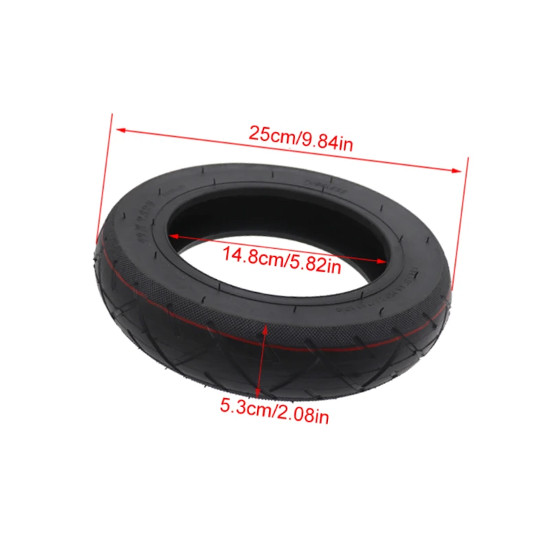 Hot 10 inch 10x2.125 tubeless tire suitable for Ninebot F20/F30/F40 tire replacement parts