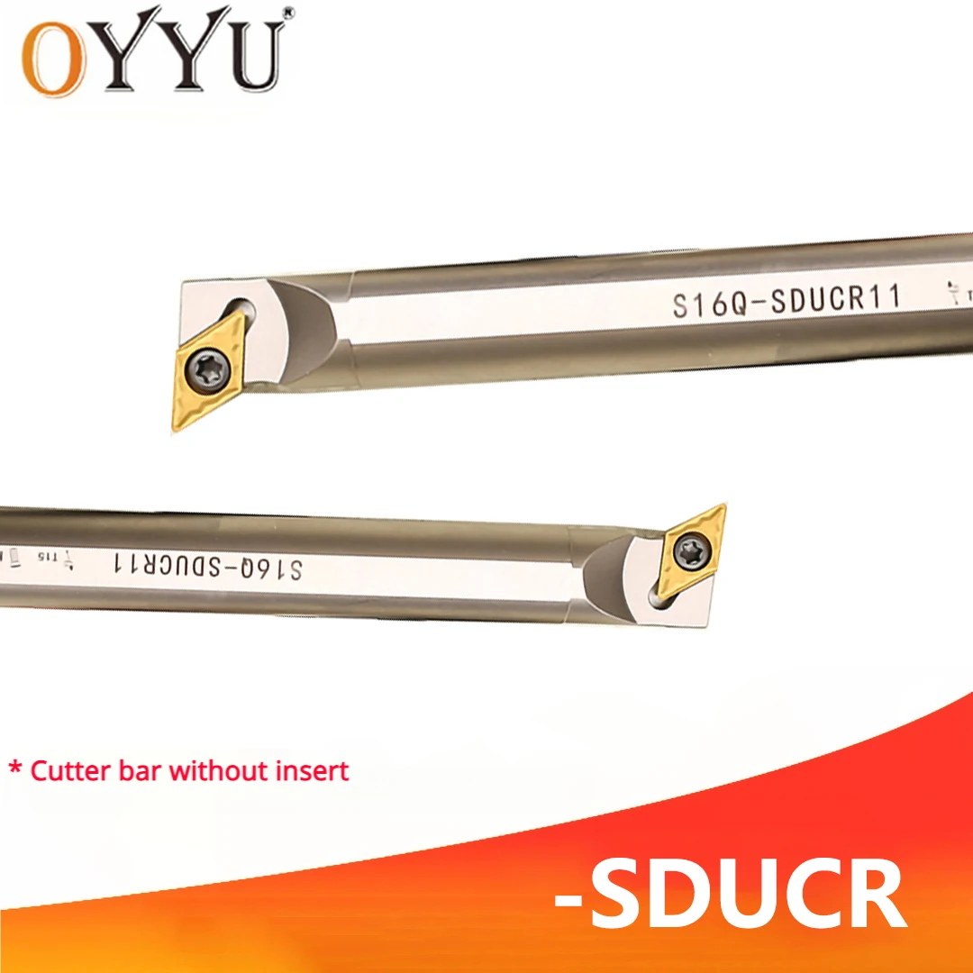 

OYYU SDUCR Белый пружинный стальной внутренний держатель инструментов Хвостовик с ЧПУ S08K S10K S12M S14N S16Q S20R S25S SDUCR07 SDUCR11 Расточная оправка