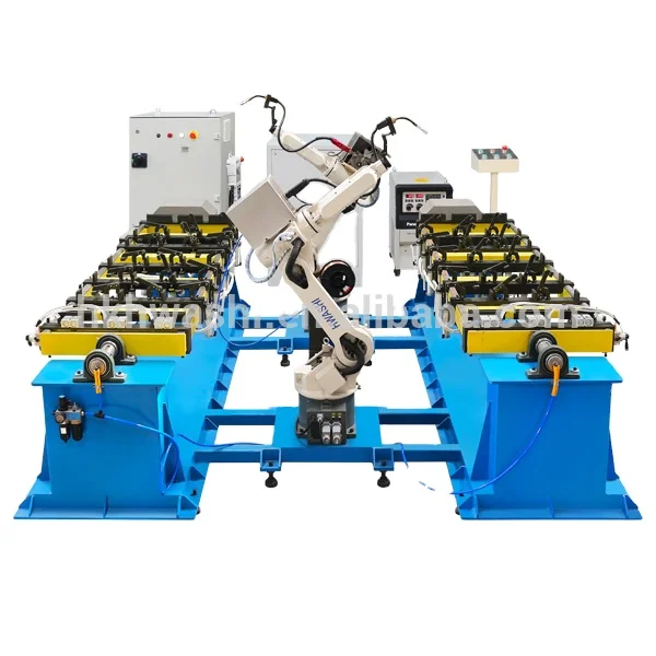 Hwashi Six Axis MIG Welding Robot for Household Furniture Volume Production