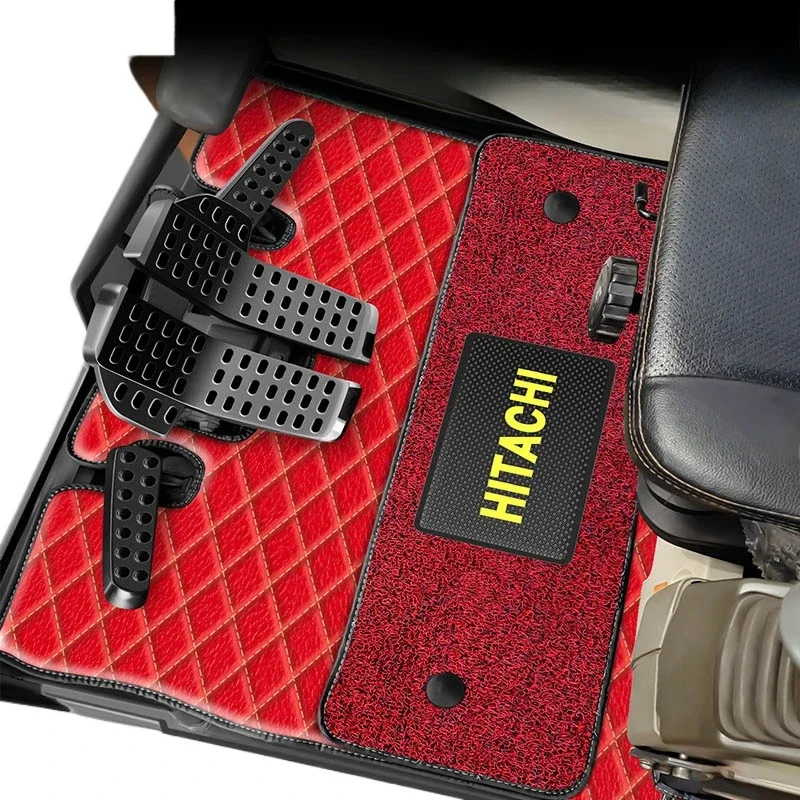 

Excavator Cab Floor Mat for Hitachi EX ZAX 60 70 120 200 240 260 300 330 350 Carpet Anti-dirty Pad