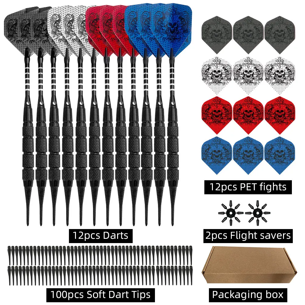 

WEDARTER 19g soft darts safety practice home entertainment adult competition fall resistant integrated set