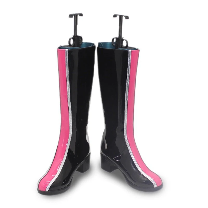 게임 Huntrix 루미 코스프레 부츠 애니메이션 영화 K-pop 악마 헌터 코스프레 신발 할로윈 파티 역할 놀이 플랫폼 신발