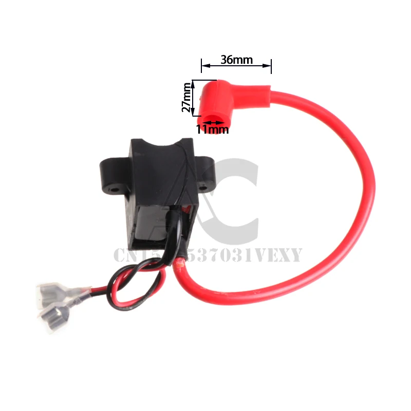 High Performance CDI Ignition Coil Replacement for 49cc - 50cc 60cc 66cc 80cc 2-stroke Engine Motor Motorized Bicycle Bike With