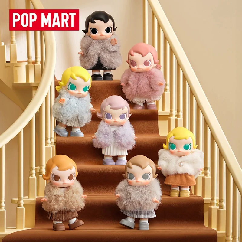 

POPMART Genuine Baby Molly Winter Fit Check Series Blind Box Toys Vinyl Pendant Toy Trendy Doll Mystery Box Girl Surprise Gift