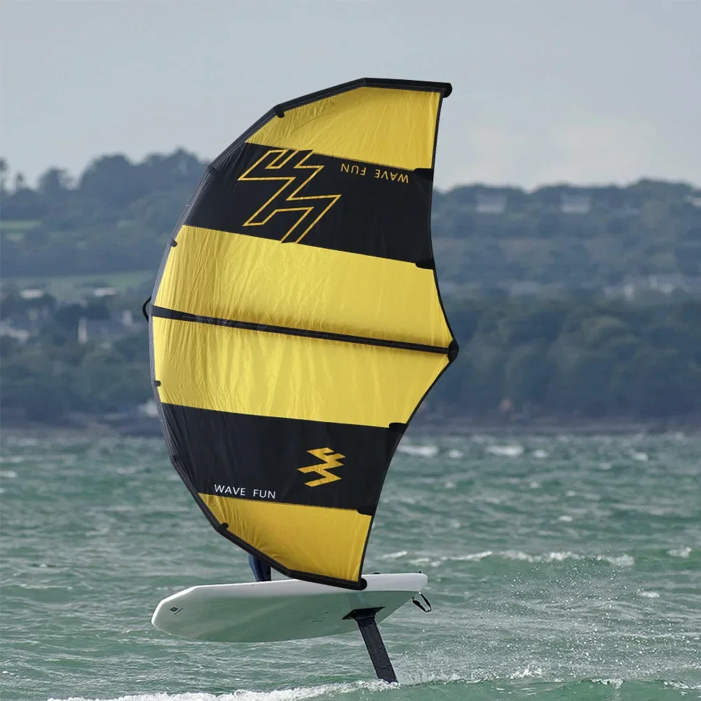 

5.0m² Wingfoil Hydrofoil Surfing Wing Foil Inflatable Wing foil Independent Air Bag Carbon Fiber Handle Surf Accessory