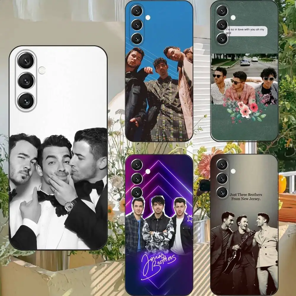

Band J-Jonas B-Brothers Phone Case Phone Case For Samsung S25,S24,S21,S22,S23,S30,Ultra,S20,Plus,Fe,Lite,Note,10,5G Black Cover