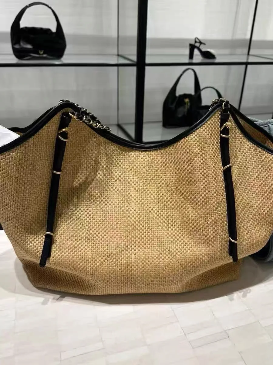 spring-summer-2026-new-large-capacity-woven-shopping-bag-tote-underarm-bag-small-fragrance-style-single-shoulder-bag-handbag