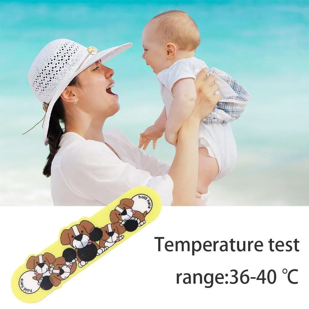 Body Cute Dog Children Newborn Baby Care Thermometer Sticker Forehead Sticker Cartoon