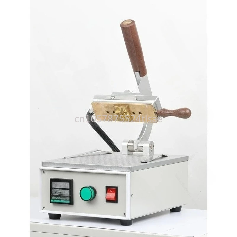 

Машина для горячего тиснения кожи ручной работы, малая версия с медной формой из ротанга, мобильный шаблон для тиснения