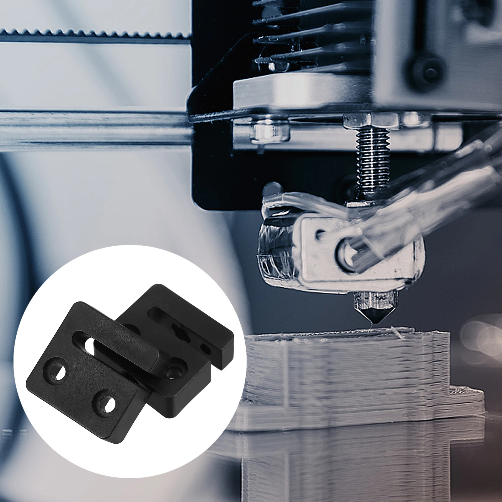 

2Pcs Screw Nut Block Plastic Anti-Backlash Trapezoidal Lead Thread for 3D Printer Adjustment Screw Nut Block