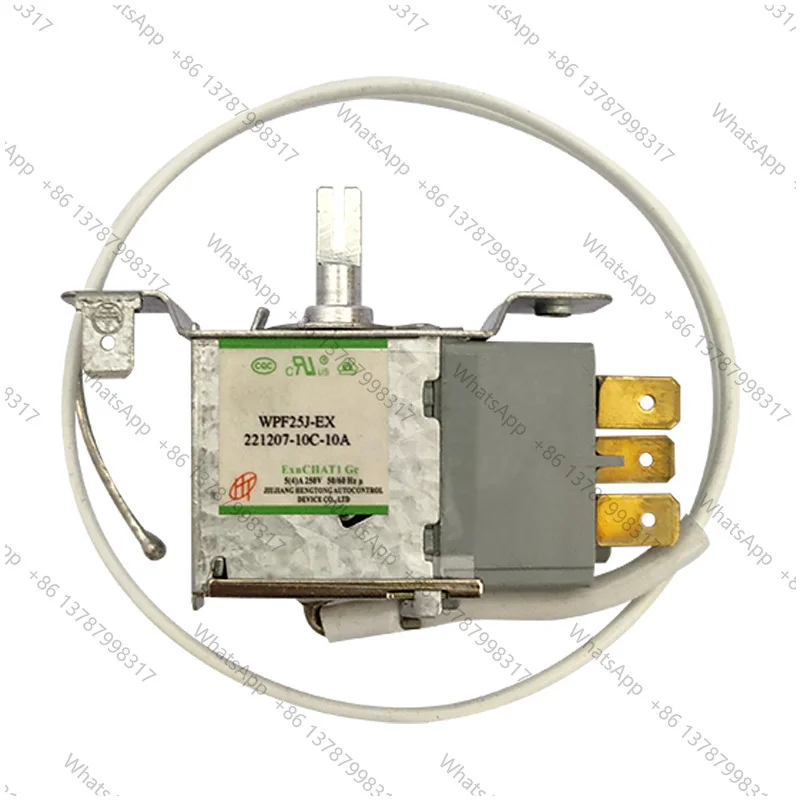 For Refrigerator Freezer Mechanical Thermostat Switch WPF25J-EX Fresh Display Cabinet Controls