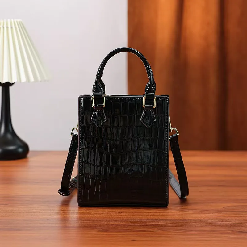 

2025 High Quality Luxury Snake Printed Mobile Phone Purse Crossbody Bag Evening Bolsas Bags