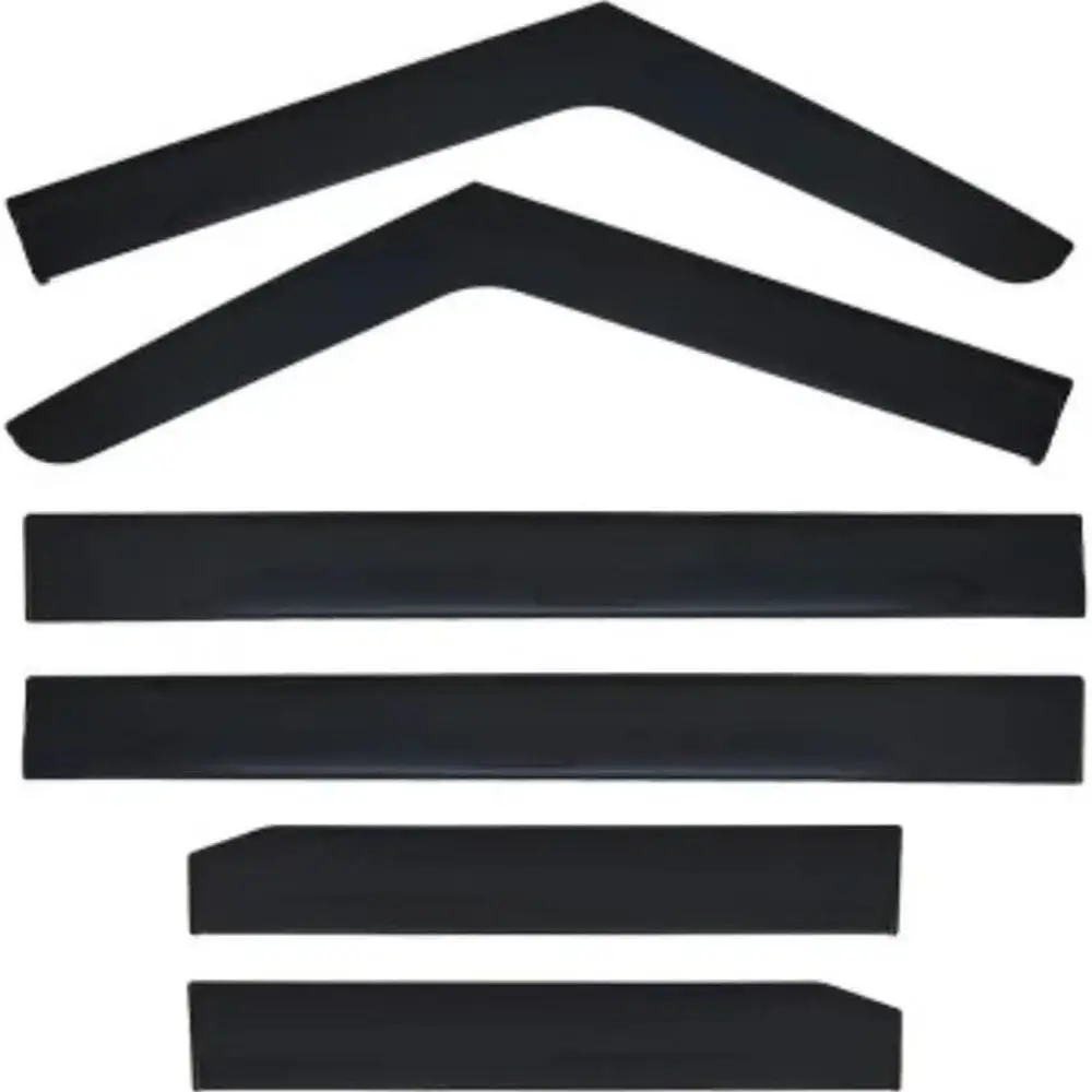 

6-Pack Jetour T2 2023+ Car Window Visors for Rain & Sun Protection