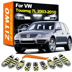 ZITWO 18Pcs Complete LED Bulb Interior Map Door Light Kit For VW Volkswagen Touareg 7L 2003 2004 2005 2006 2007 2008 2009 2010