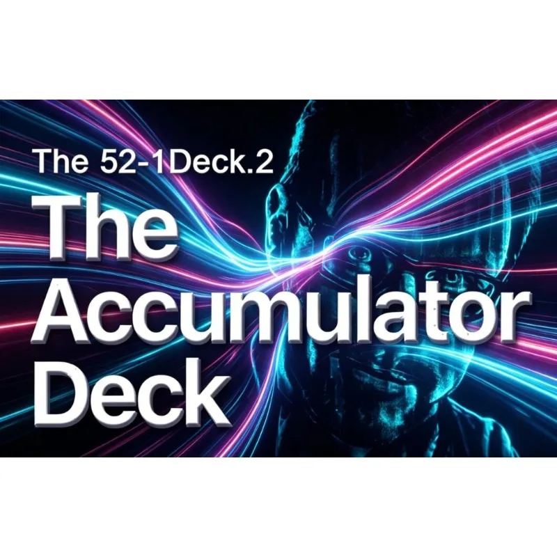 52-1 Deck Effect Accumulator Deck (Gimmicks and Instructions) by David Penn Magic Tricks Close Up Card lllusions Mentalism Props
