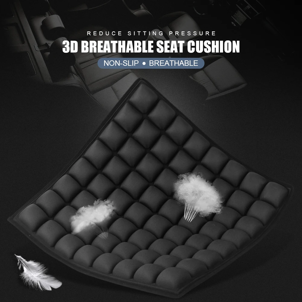 Seat Cushion Air Water Iatable Chair Pad For Wheel Chair Office Chair Car Home Breathable NonSlip Hip Protector Accessories