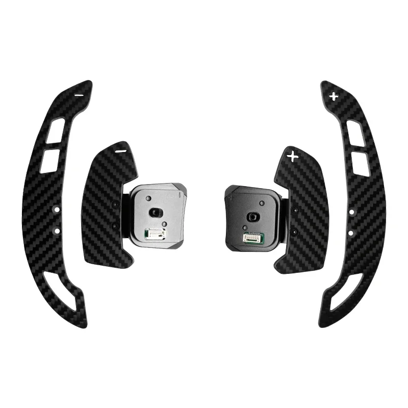 Carbon Fiber Steering Wheel Shift Paddles For Audi R8 TT TTRS Newly Upgraded Magnetic Lossless Installation Car Accessories