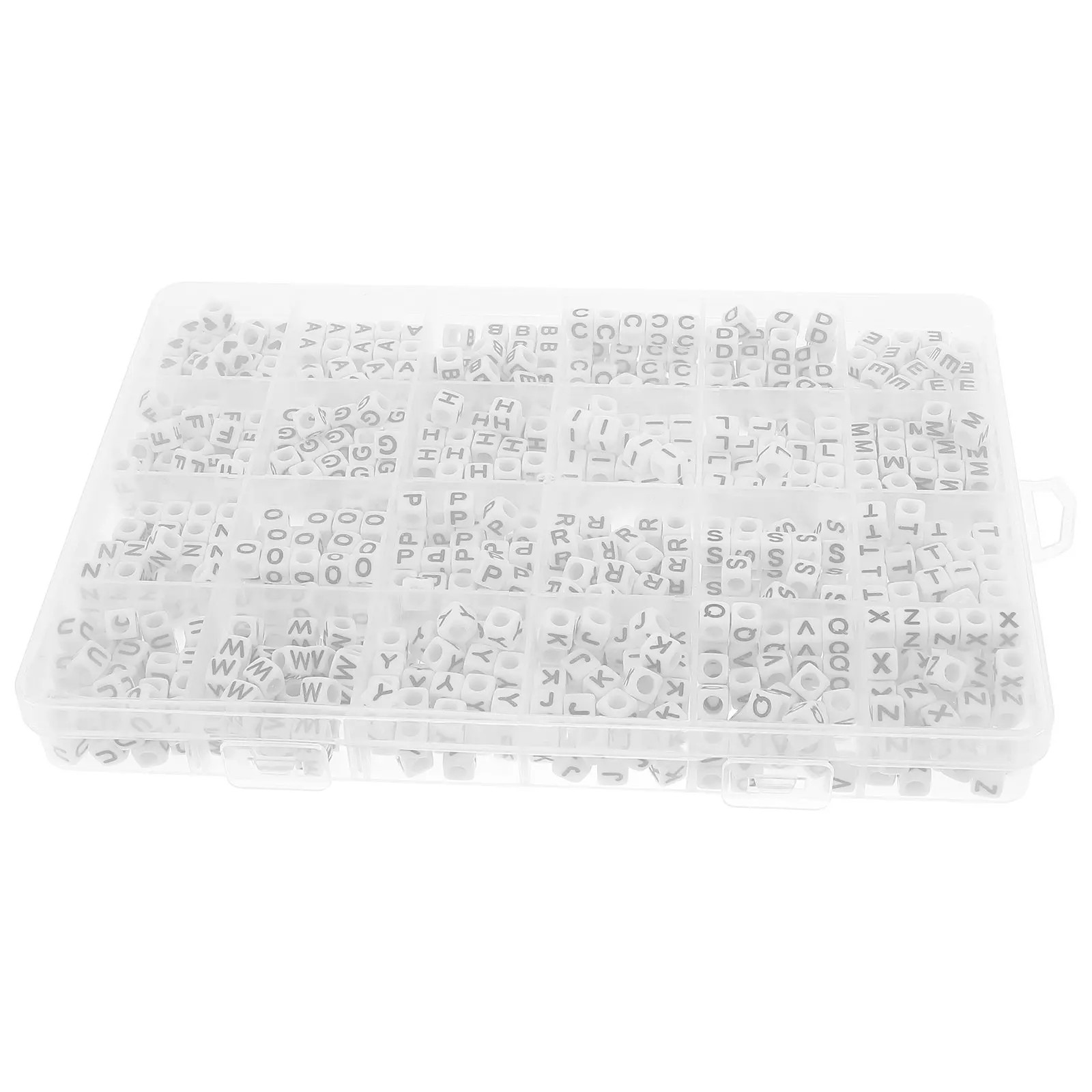 

1 Box English Letter Acrylic Diy Jewelry Making Craft Bracelet Necklace Dreamcatcher Supplies Loose Beads For Art Crafts