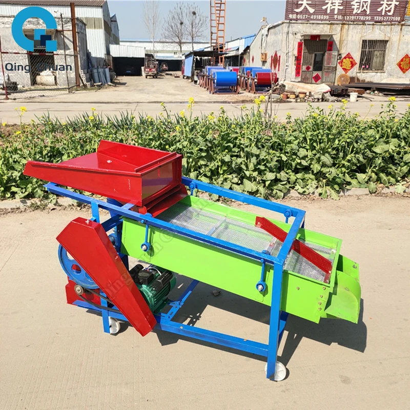 Machine de criblage d'épluchage de maïs, élimination des impuretés de grain, vibration, Mars
