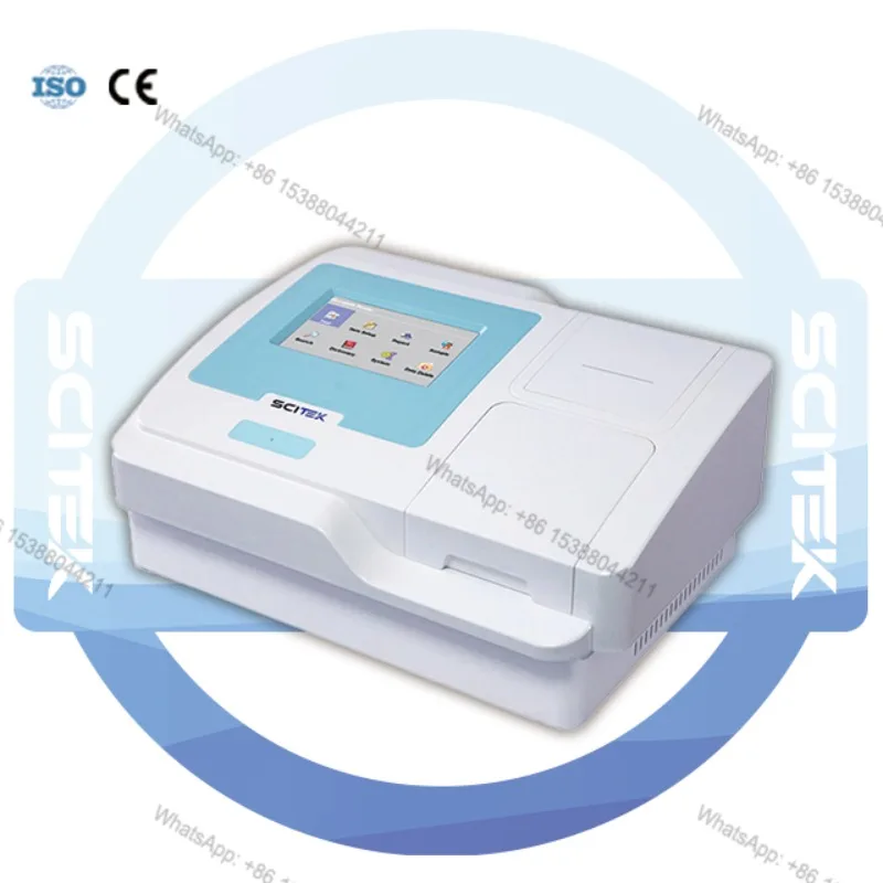 SCITEK 400-800nm High Throughput Elisa Microplate Reader Auto-calibration