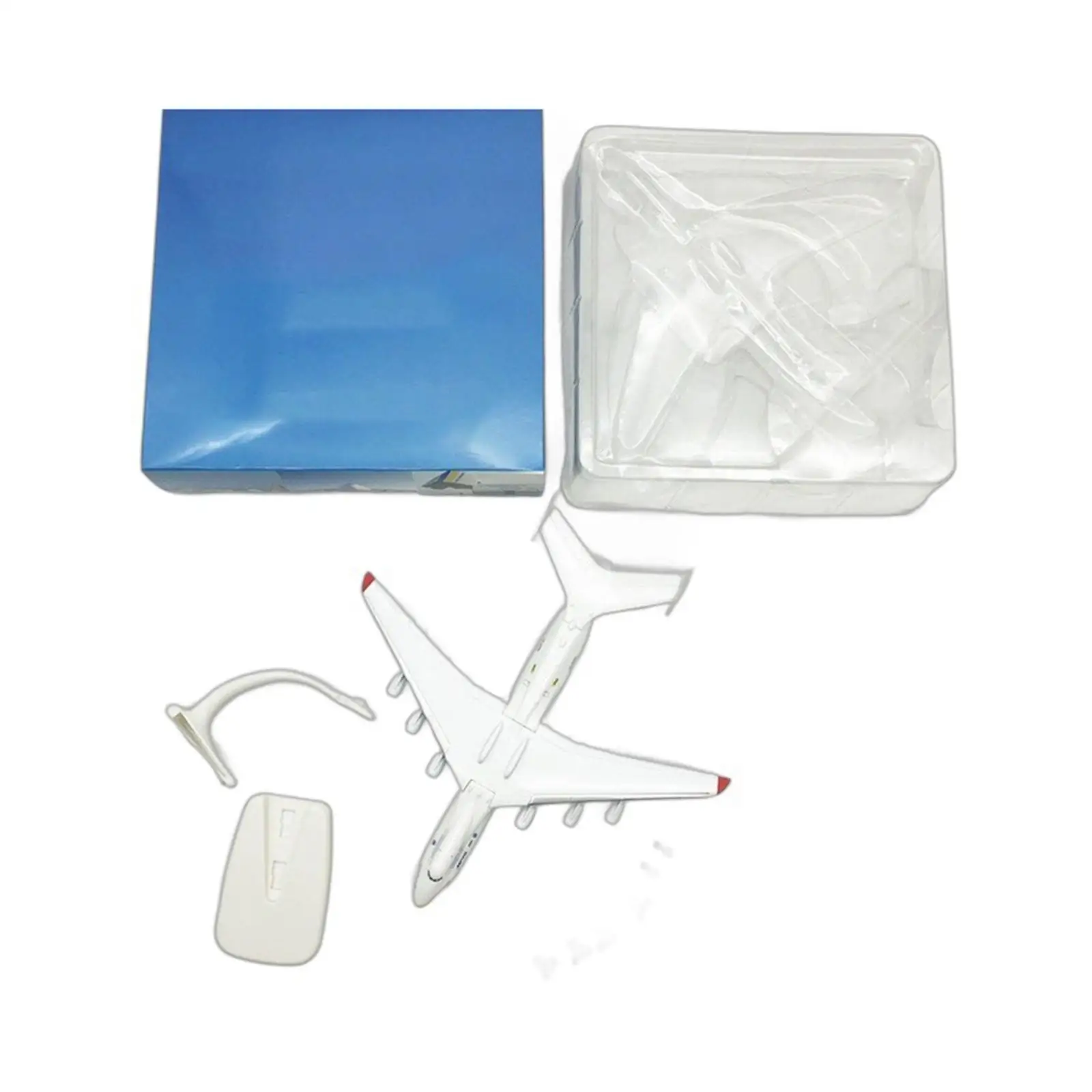 Realistic Airplane Simulation Ornament Diecast Model 1 400 Scale Alloy Craft with Display Stand for Tabletop Home Decor