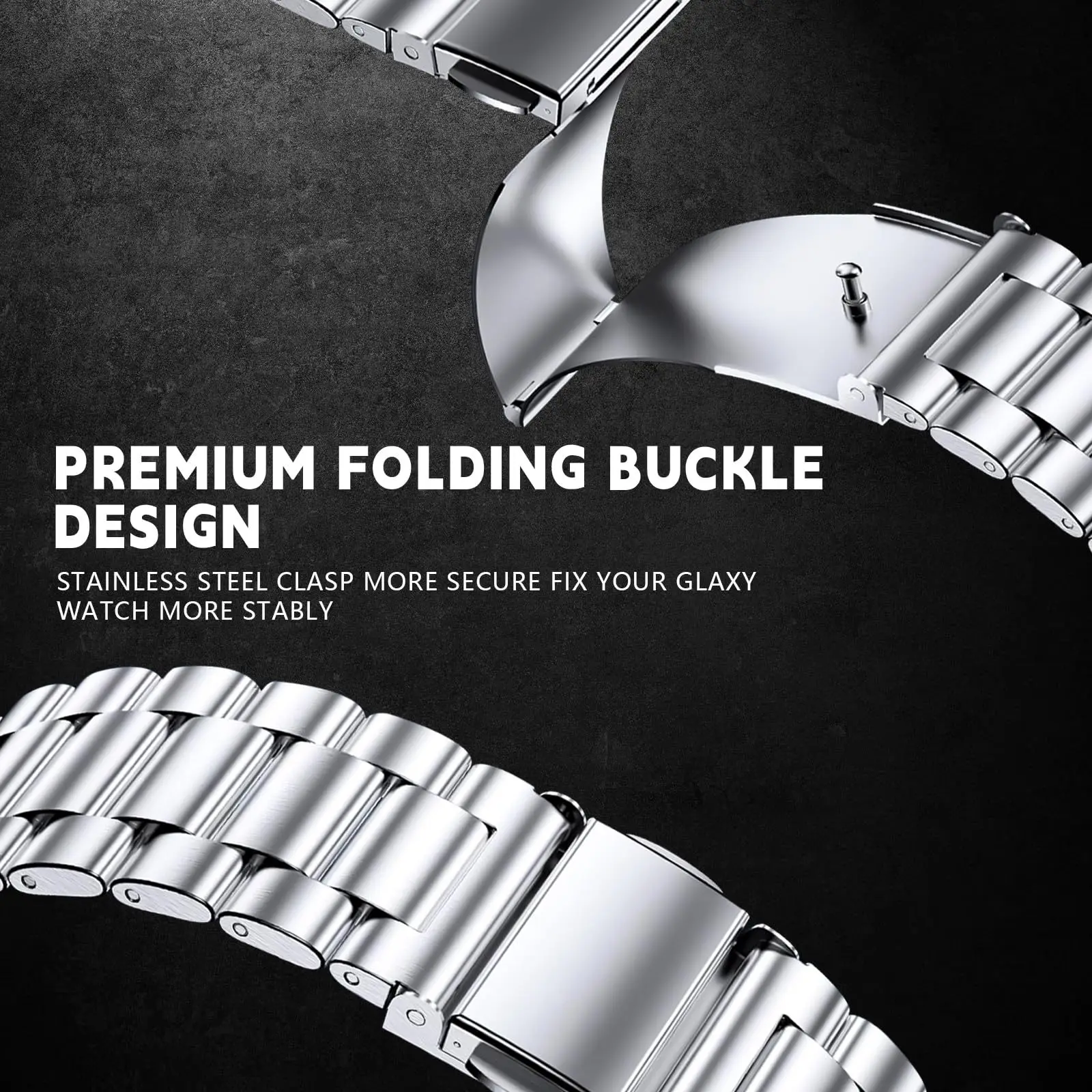 بدلة حزام ساعة من الفولاذ المقاوم للصدأ لساعة Google Pixel Watch 3 45 مم حزام معدني من الفولاذ المقاوم للصدأ