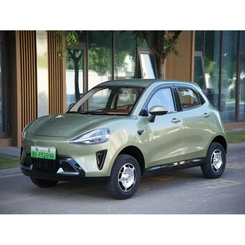 New Energy Vehicle 5 Seater 4-Door Adult Quadricycle Luxury Ambient Lighting Simulated Leather Seats Sedan