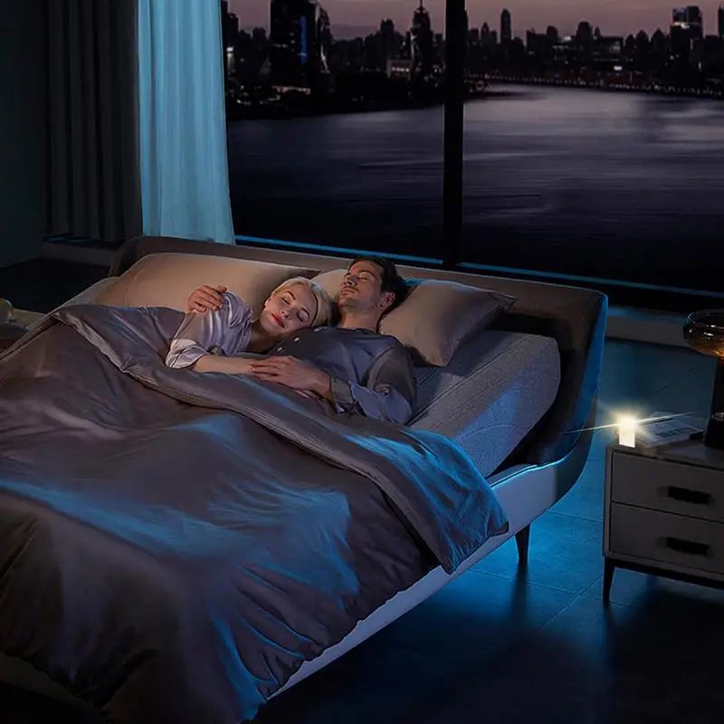 USB Motion Sensor LED Night Light, lâmpada com interruptor, indutor recarregável, luzes para cozinha, escadas, corredor, armário, quarto