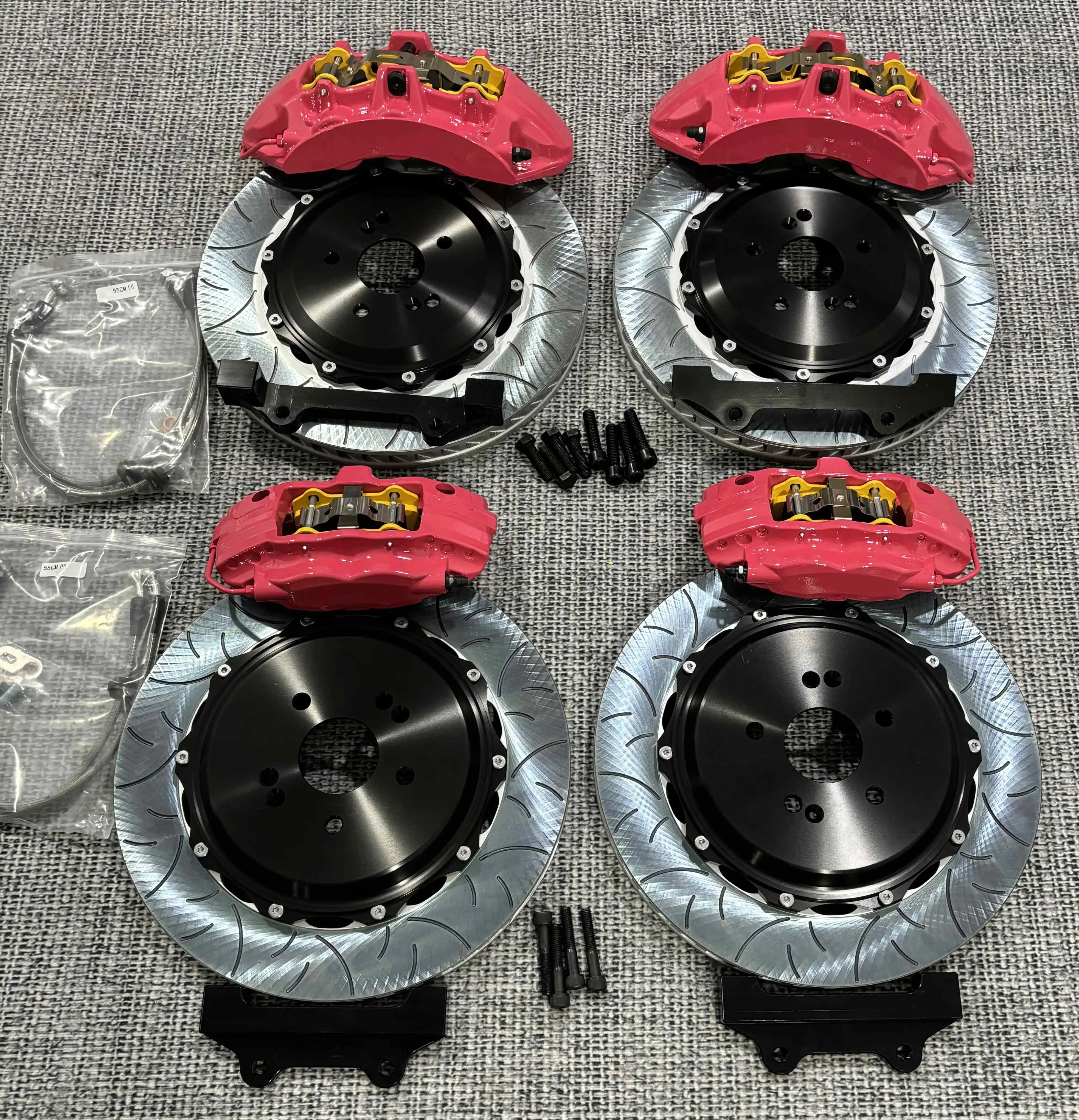 6 Piston Brake Caliper Big Brake System High Performance Upgrade