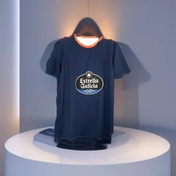 La Estrella De Galicia T Shirt 100% Cotton Tee Drunk Wine Brewing Liquor Best Of Drink Estrella Galicia Brewery Light Beer