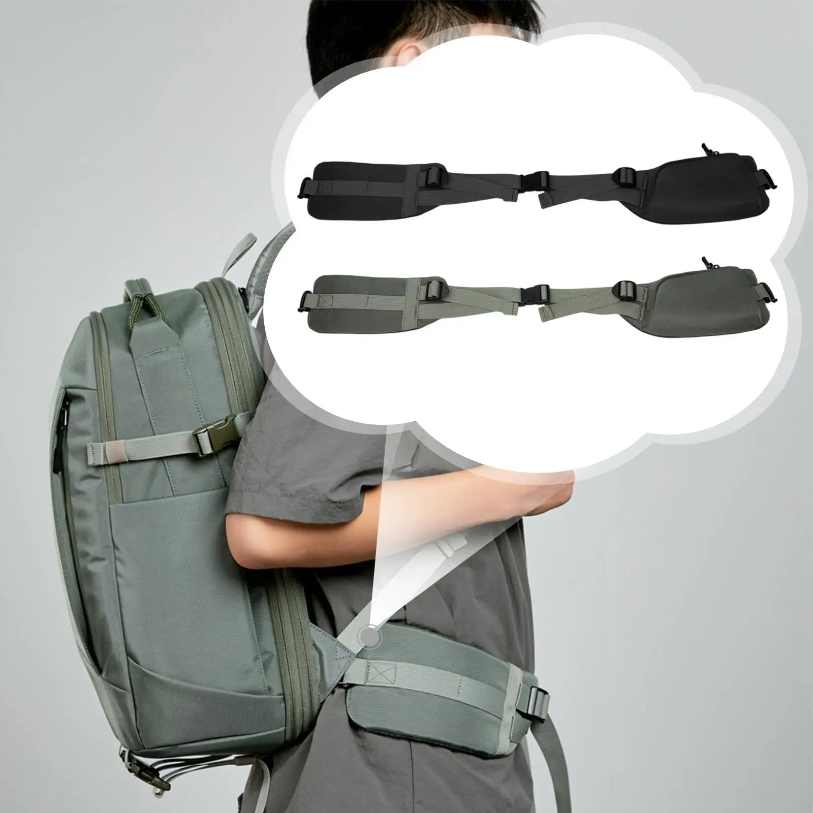 Waist Pack Cycling Versatile Essentials Runner Exercise Gifts Phone Holder Belt Fitness Jogging Pouch Running Belt Waist Bag view 6