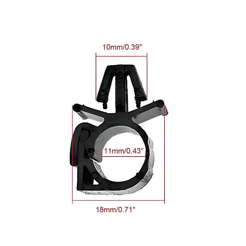 10 Pack Car Wire Clips Adhesive Durable Cable Management for Vehicle Dashboard Office Desk Home Clutter Free Solution