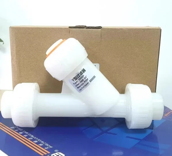 

DN50 63mm PVDF Material Y-Type Strainer PPH Filter Screen