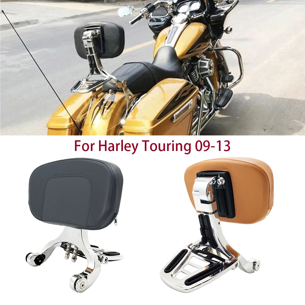 

Мотоциклетная многофункциональная спинка пассажирского водителя для Harley Touring Road King Road Glide Street Glide FLHX 2009-2013